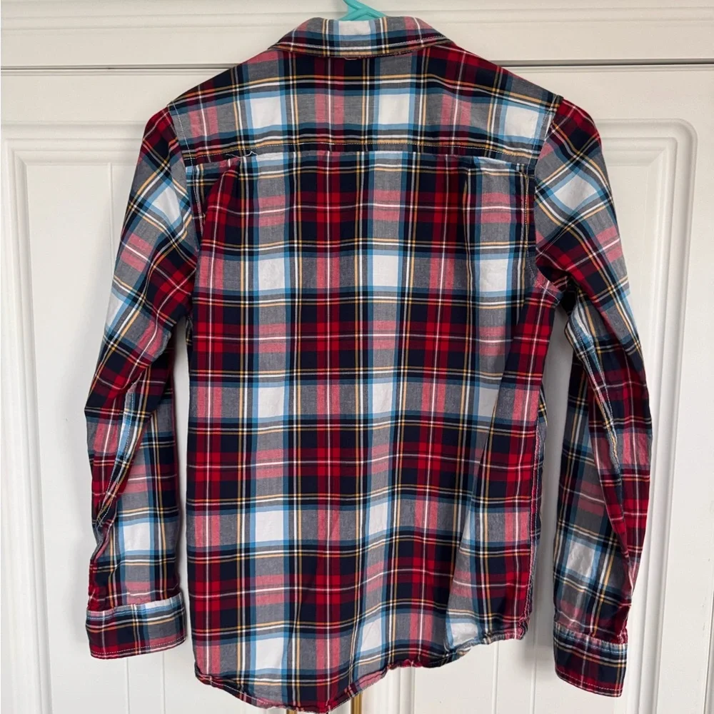 The Children’s Place Multicolor Plaid Button-Down Christmas, event, dress up